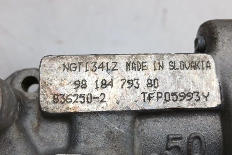 Turbo / compressor CITROËN C3 Picasso (SH_)