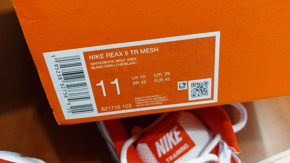 Buty obuwie sportowe NIKE REAX TR rozm. 45