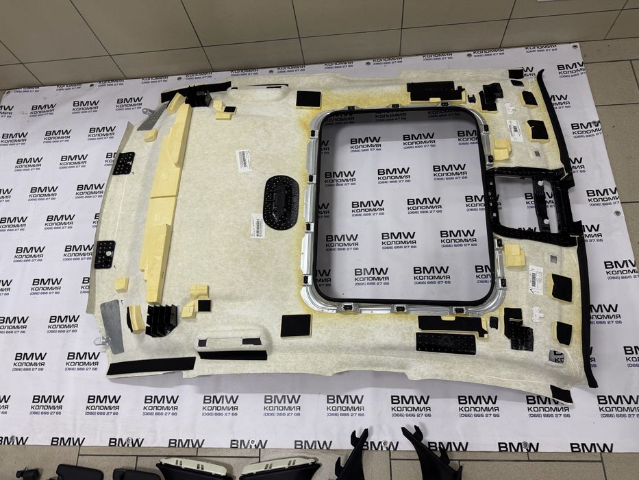 BMW I4 g26 4 г26 потолок чорний стеля обшивка комплект
