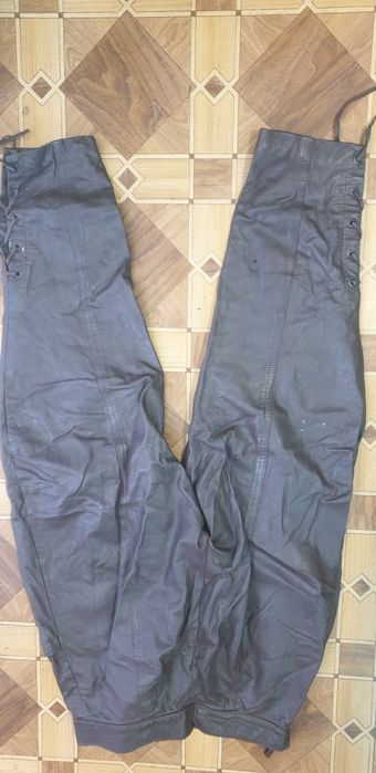 Кожаные брюки .40 размер