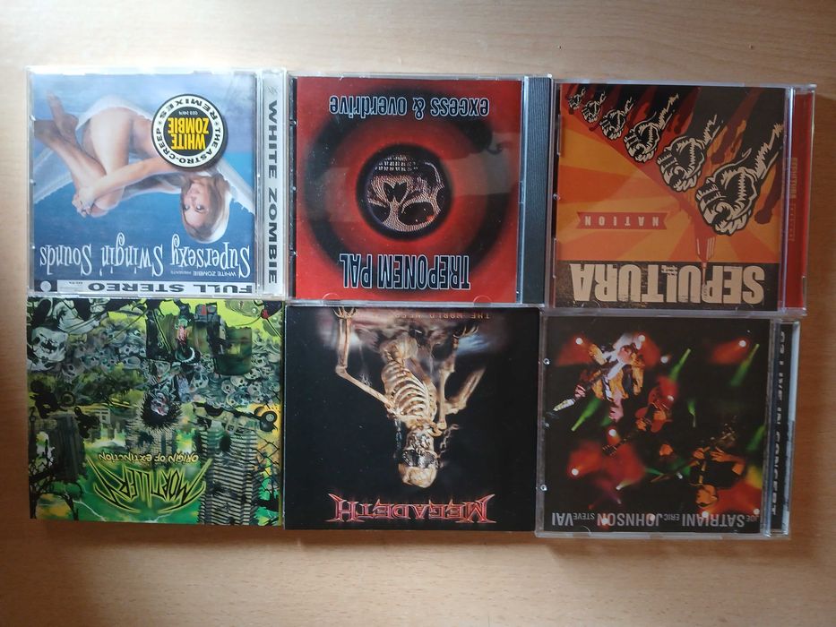 Lista de CDs Todos Géneros Rap, Hip Hop, Metal, Doom, Pop, Rock etc