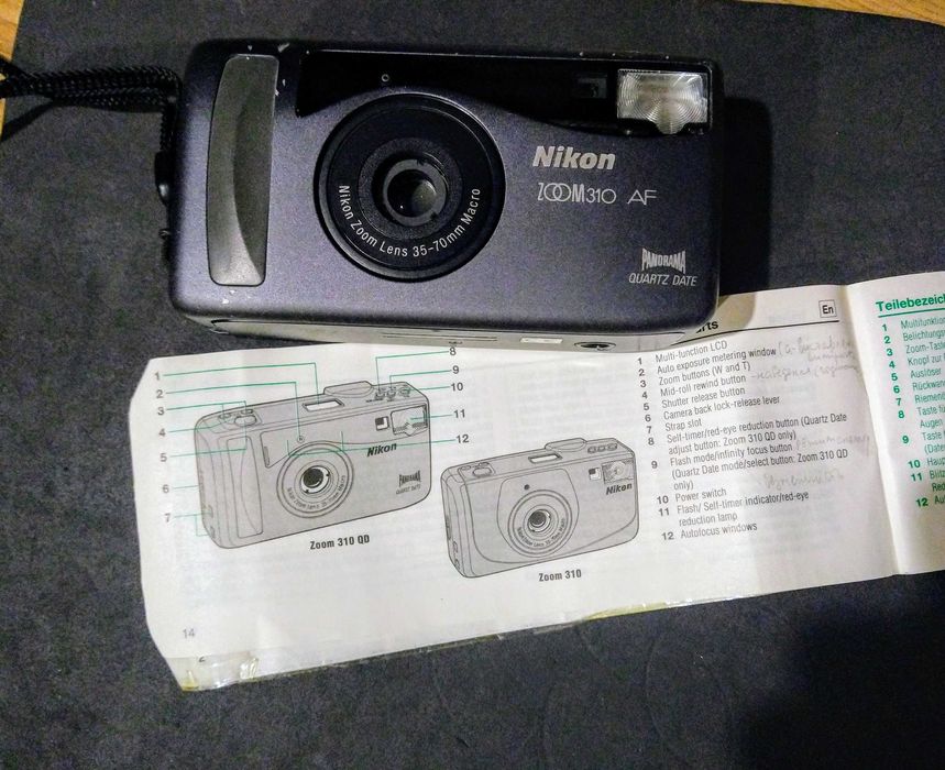 Фотоапарат Nikon Zoom 310