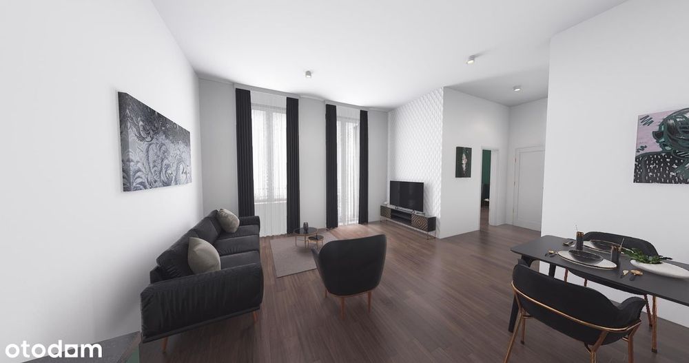Wyjątkowy apartament w Centrum Lubina Loftowy klimat - 53,36m2