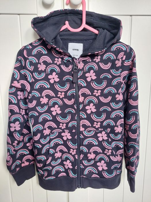 Bluza dresowa z kapturem Sinsay roz 122