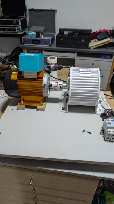 Gerador de iman permanente trifásico de 10kw