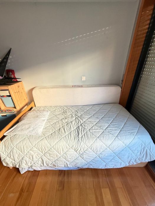 Cama criança para colchão 90 cm com gaveta