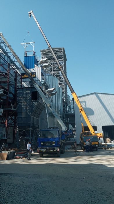 Услуги аренда автокрана 25 - 50 т. Длина стрелы 21.7м - 60м