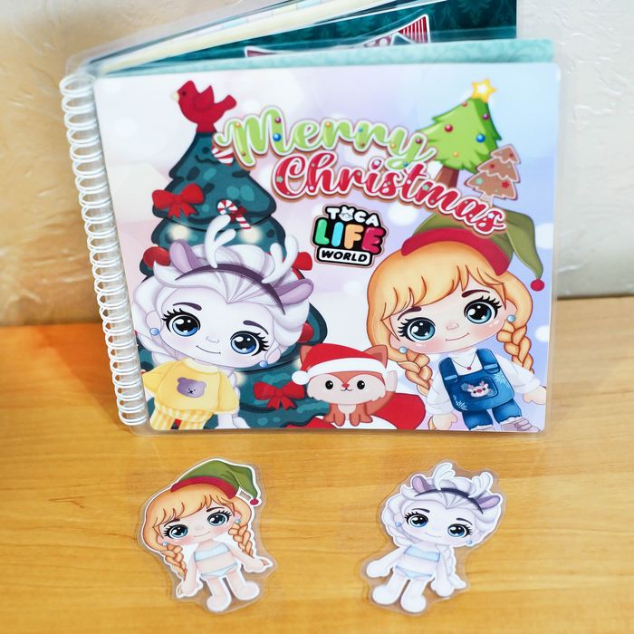 Альбом тока бока Merry Christmas Toca Boca', 21*21