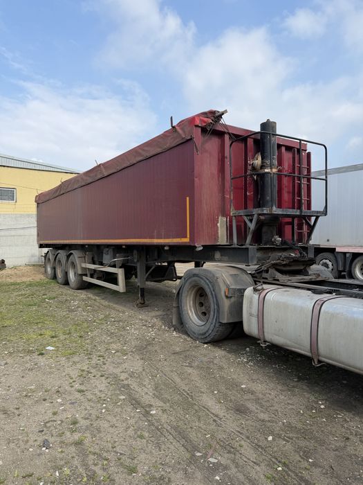 Напівпричіп самоскид polkon