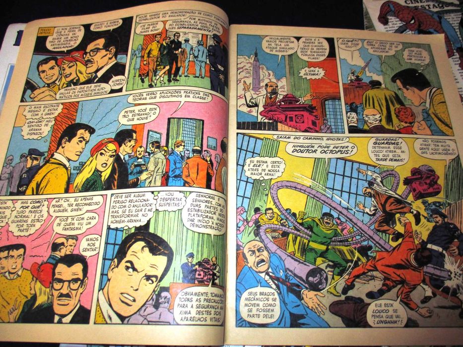 Livros BD A Teia do Aranha 1 a 4 Abril formato A4