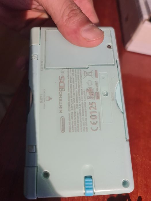 Nintendo ds lite verde agua