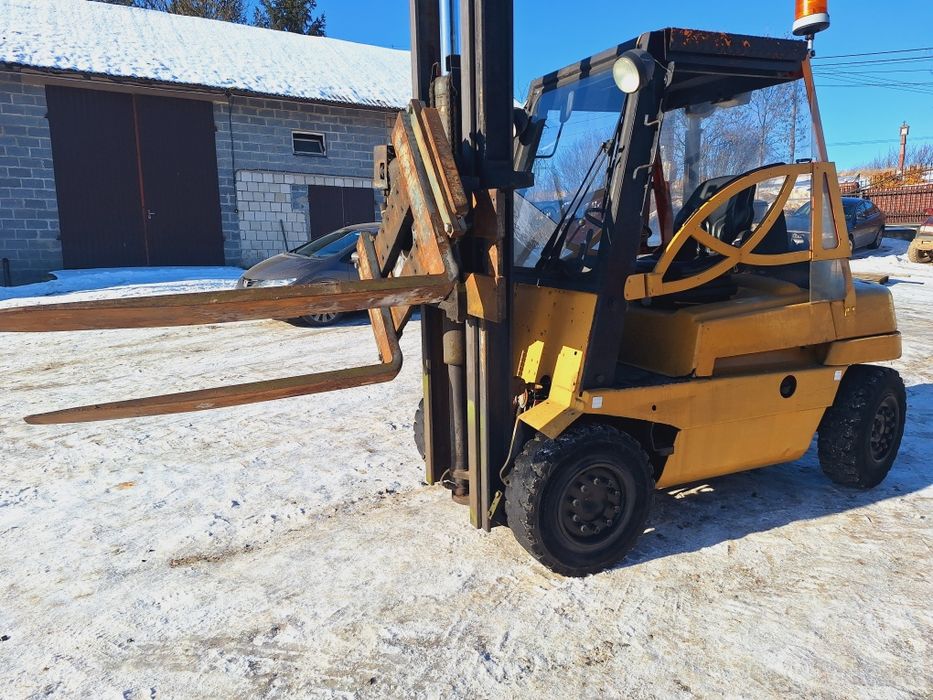 Wozek widłowy Linde H40 DW Obrotnica stan bdb