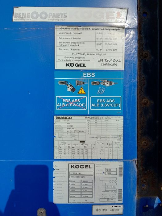 прицеп Kogel SN24