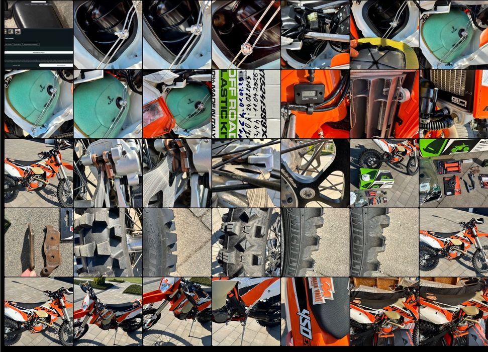 KTM EXC 450 KTM 450 EXC 2016 – niski przebieg, pełna historia, salon PL -po serwis