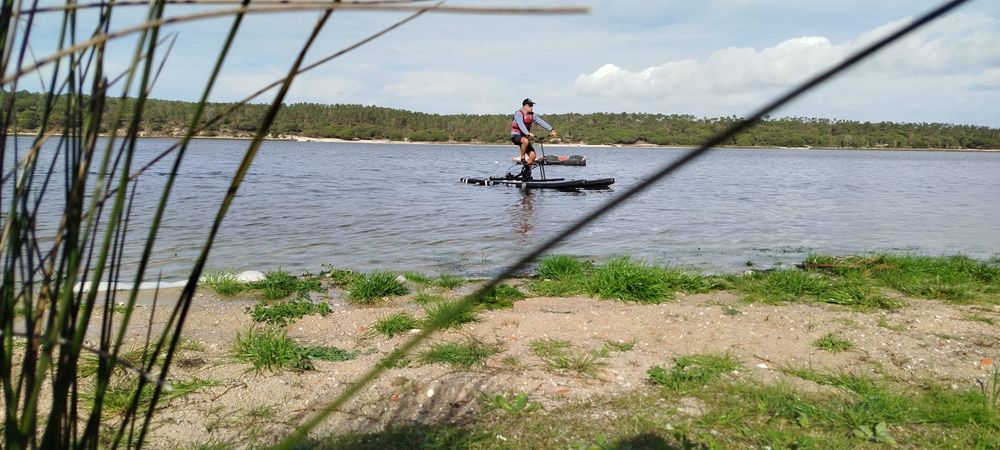 Sup bicicleta aquatica