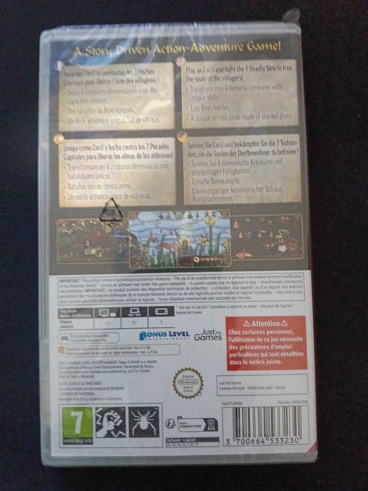 Jogo para Nintendo Switch "Saga of Sins" (Game-Key Card)