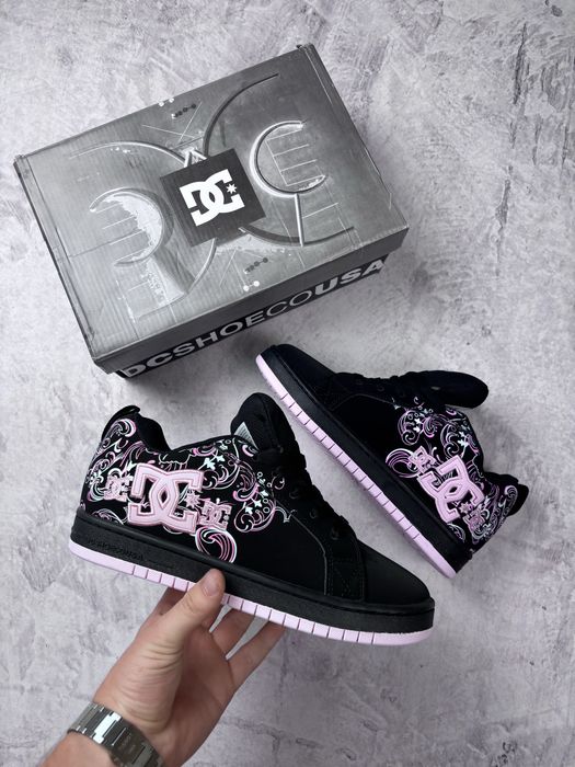 buty damskie DC Court graffik pixie "pink" rozmiar 39 wkladka 25 cm DARMOWA WYSYLKA