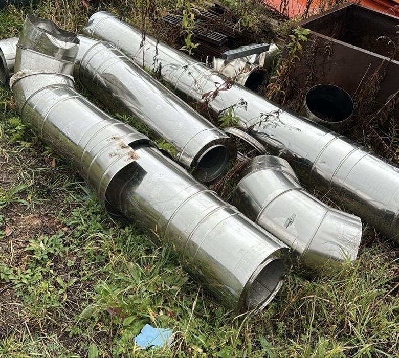 Komin stalowy, Nierdzewny, Ocieplony