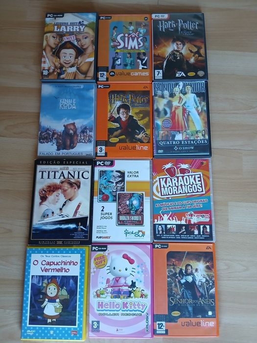 Filmes e DVD's. Novos e como novos