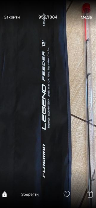 Фідер Flagman новий