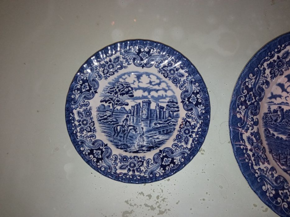 Conjunto 3 pratos ingleses