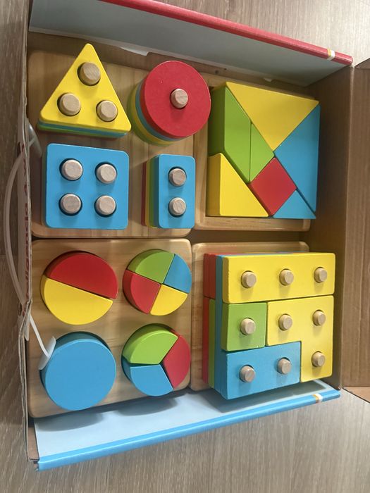 Klocki inteligencja 4 w 1 Smily-play