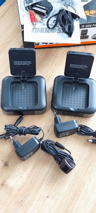 Extensor Hi-Fi Iberosat EV400 – Áudio Stereo Sem Fios (5.8GHz)