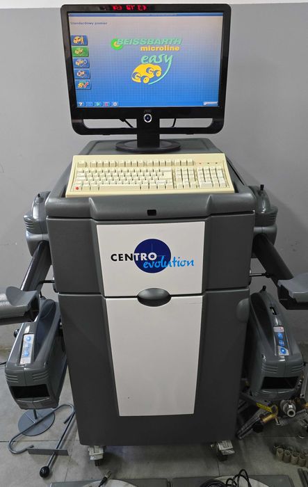 Geometria kół Beissbarth Microline Easy Windows, zbieżność, RADIO