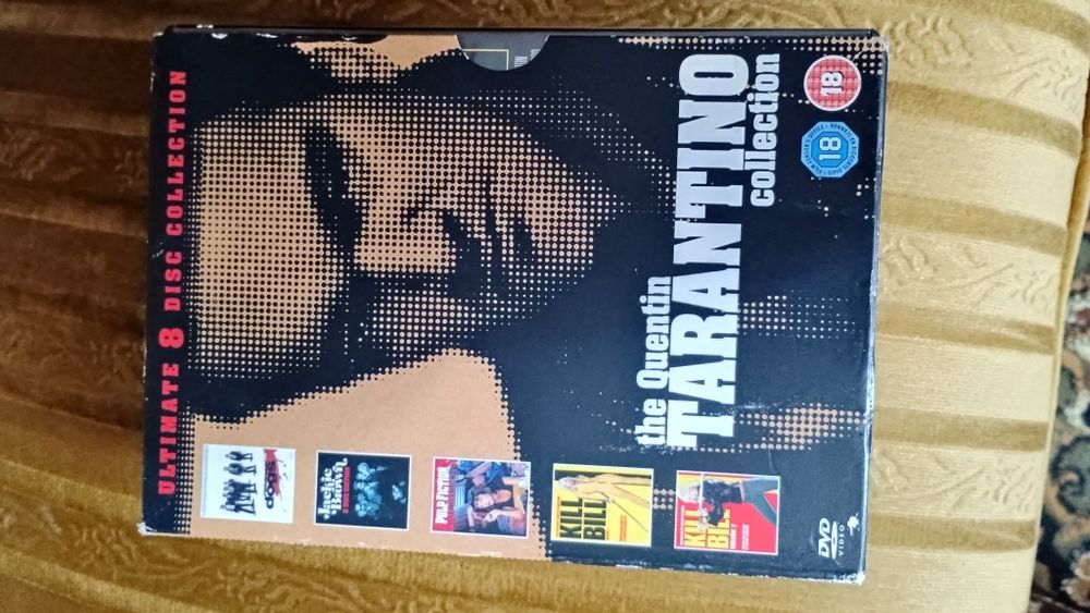Quentin Tarantino dvd filmy kil bill Pulp fiction jakckie brown dogs