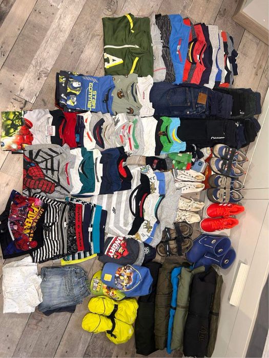 MEGA PAKA dla dziecka/chłopca 122-128