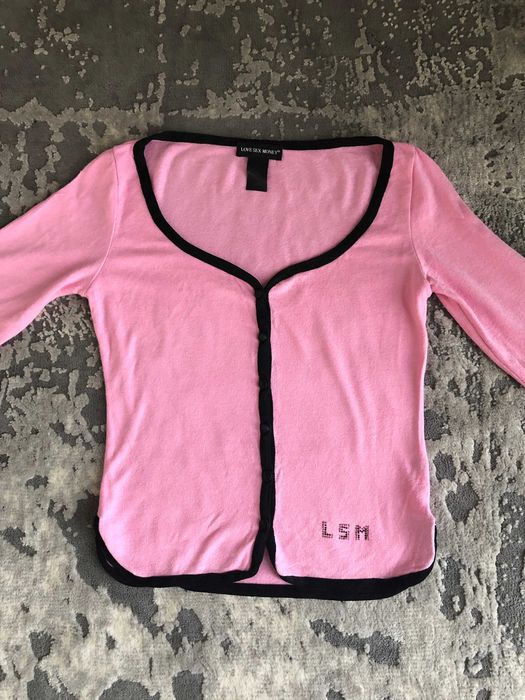 sweter damski różowy r s