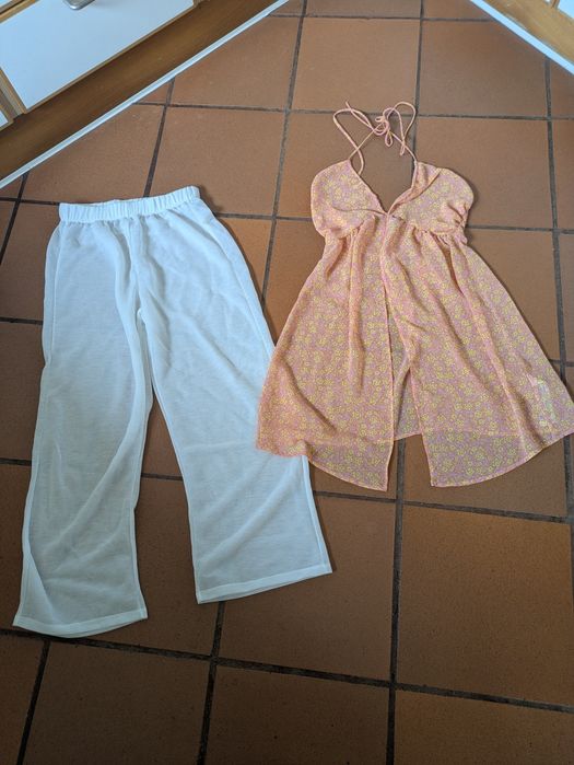 Conjunto de peças para praia