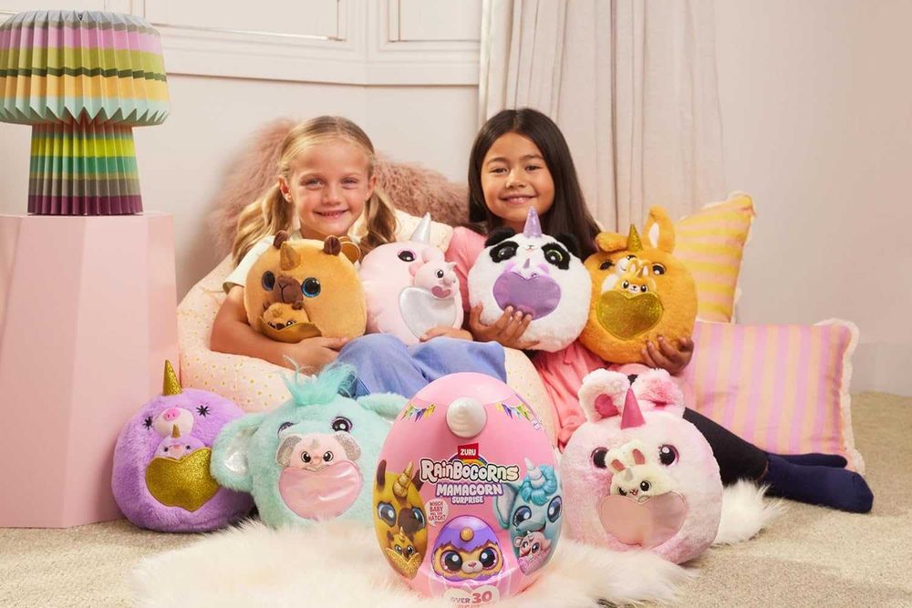 Великий Рейнбокорн Мамакорн Rainbocorns Mamacorn Surprise Skippoo Яйце