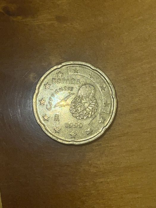 moneta euro cent 20 1999