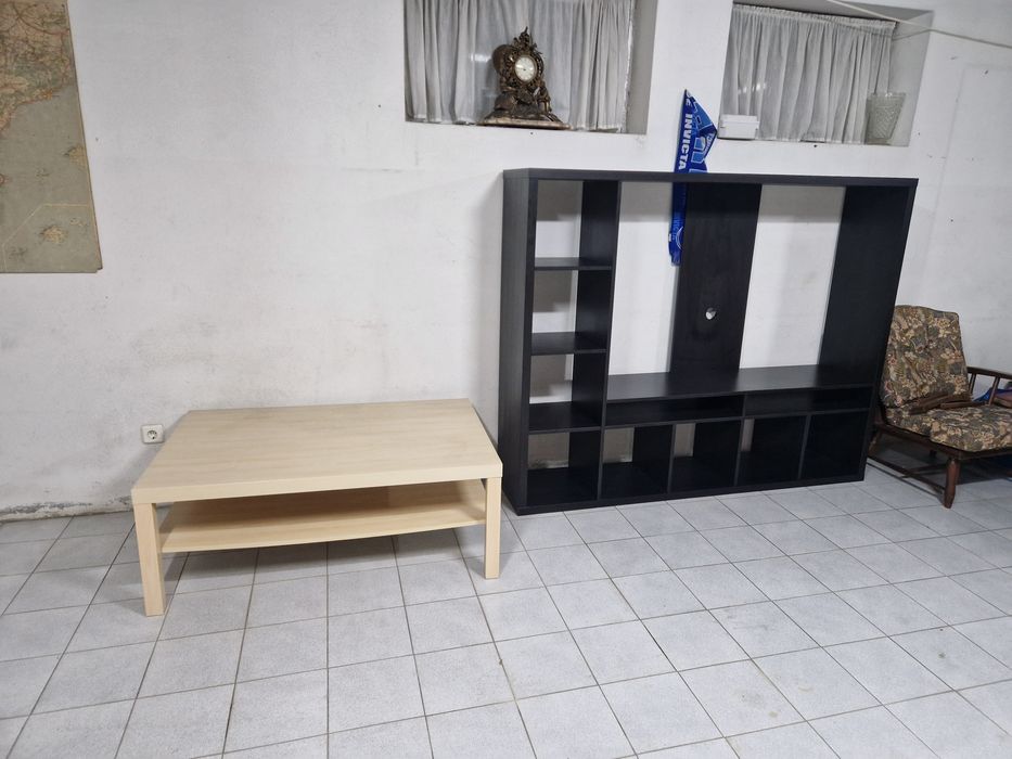 Móveis ikea para TV mais mesa centro