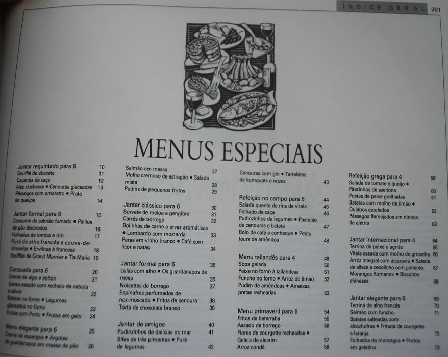 Menus Completos de Manuel Luís Goucha