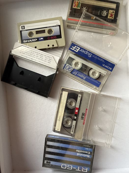 Аудиокассеты 5 шт лот