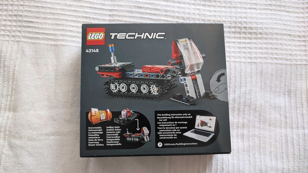 LEGO 42148 Technic Ratrak NOWY Zestaw 2w1 | Pług Śnieżny Gąsienice Klocki | Nierozpakowane Idealne na Prezent