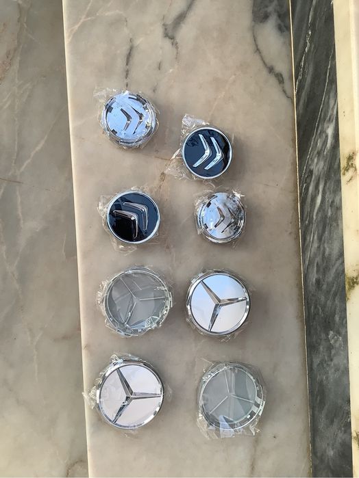 centros jante mercedes 75mm Seat Volkswagen 90mm peugeot citroen 60mm