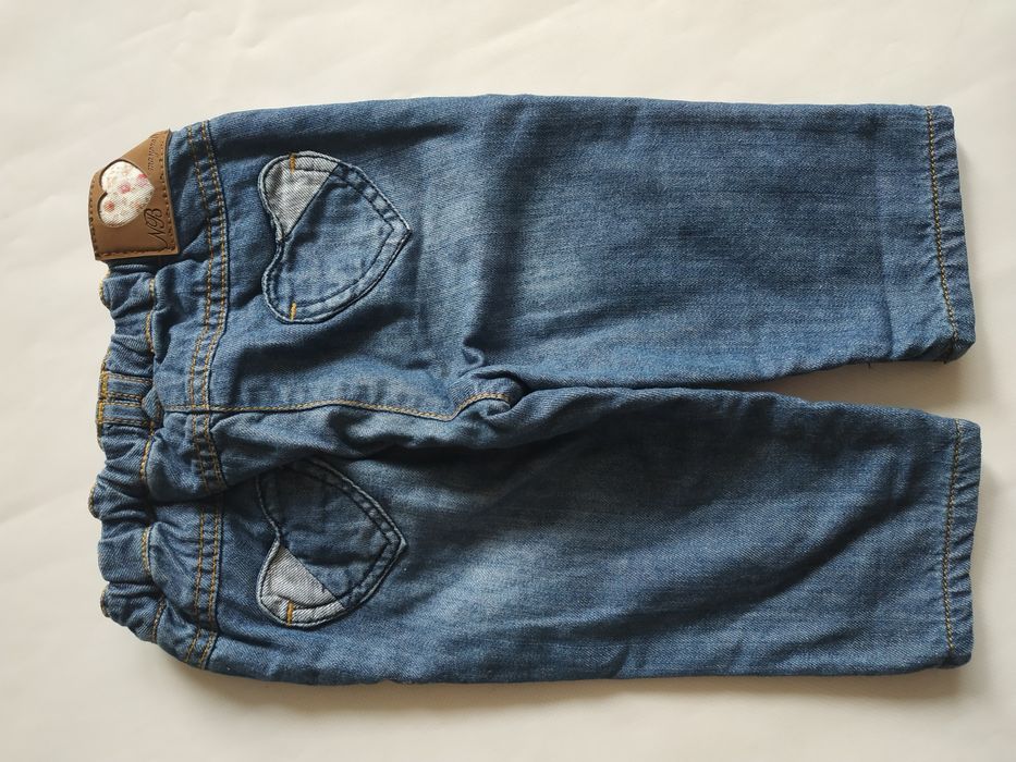 spodnie i bluza r.68 Mayoral jeansy dziewczęce Early Days