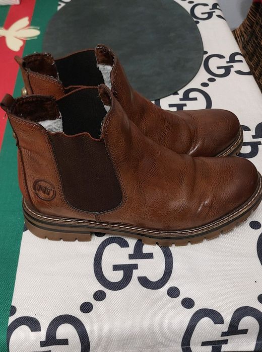 Buty   męskie Marco Tozzi  sztablety ,skóra