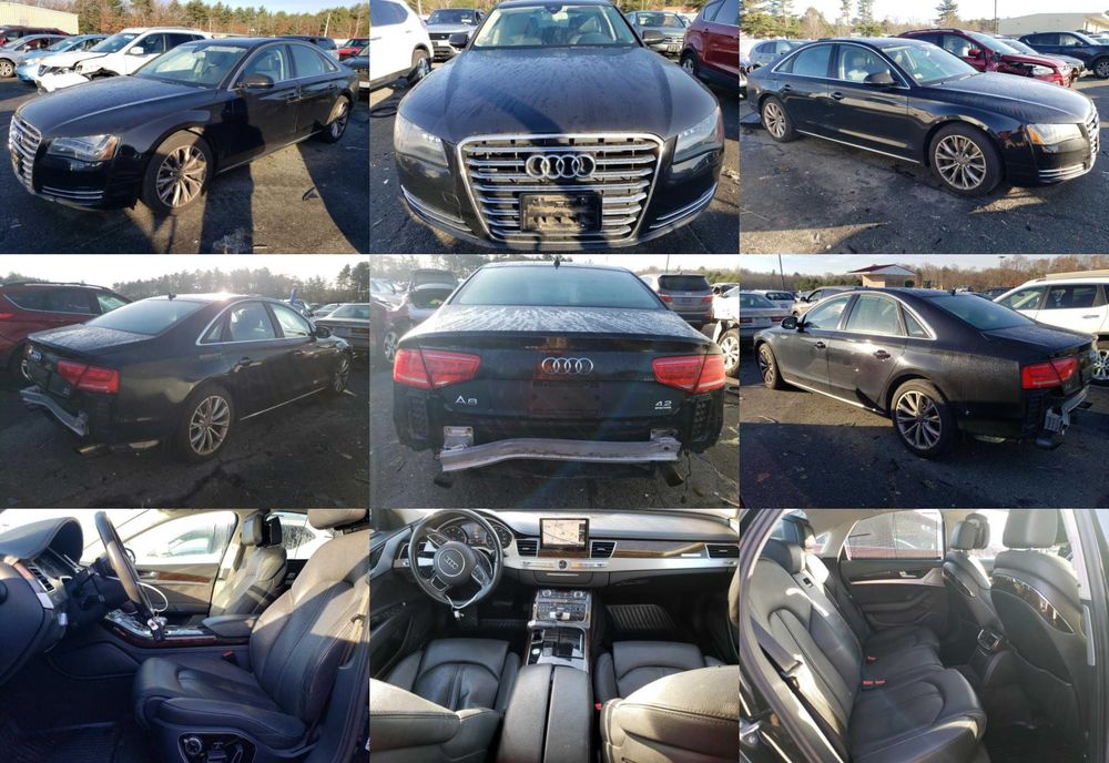 Audi A8 D4 2012 roku 4.2 L USA
