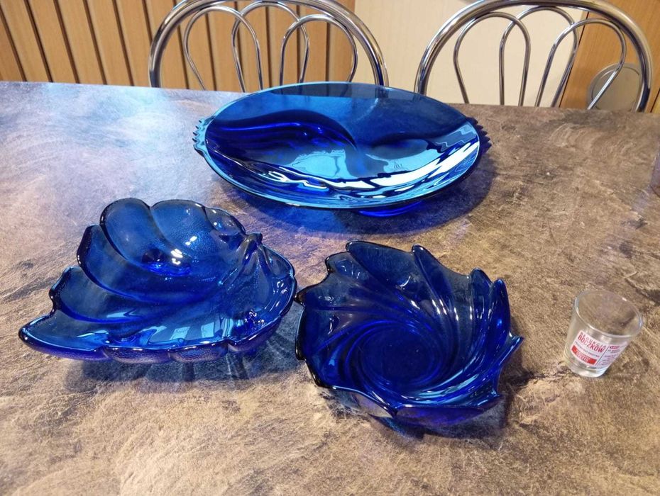 Talerze Kryształy PRL Misa Patera