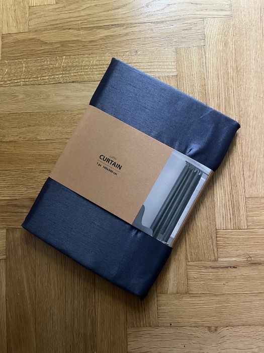 Zasłony Jysk Granatowe x 2 szt