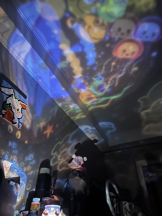 Лампа ночник карусель детская