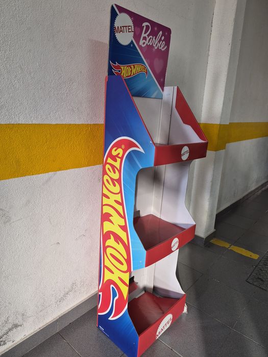 Expositor Mattel Hot Wheels Barbie