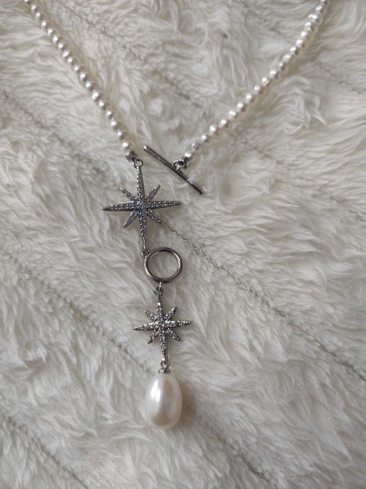 Naszyjnik z pereł naturalnych