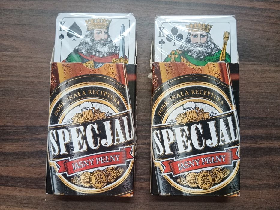 2 talie kart do gry Specjal