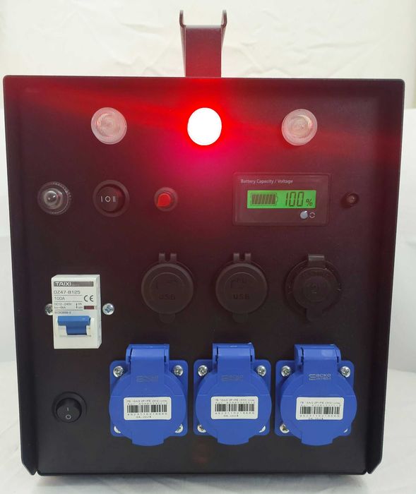 Мобільна зарядна станція LiFePo4 вироблено в Україні. Гарантія