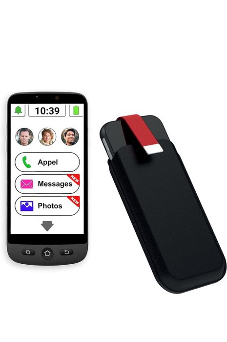 Смартфон 5" Swissvoice G50 1/16Gb 4G 2-SIM NFC 8 ядер Android 10 Black